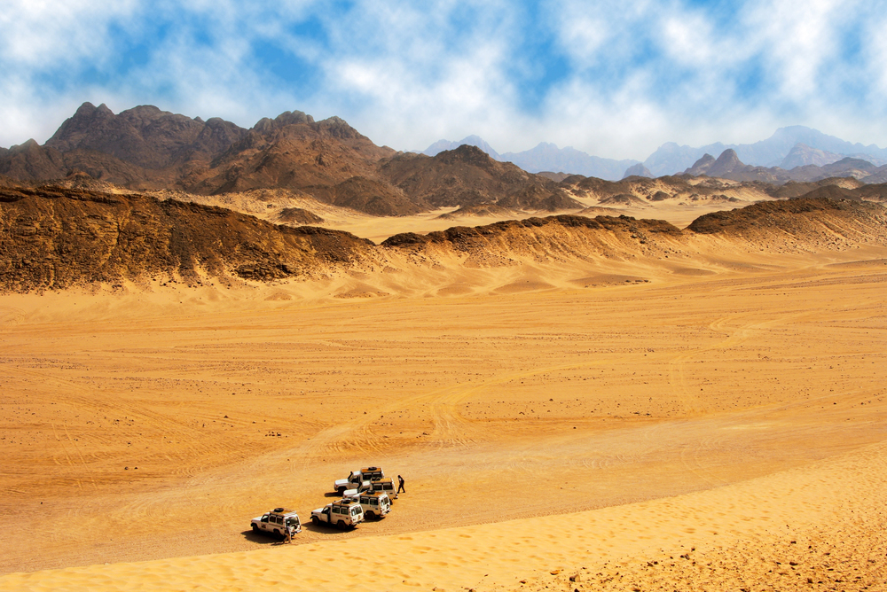 Embark on an adventure in Egypt, exploring the Sahara Desert, Nile River, and ancient pyramids